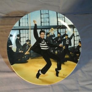 Elvis Presley Jailhouse Rock collectors plate